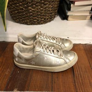 Women’s gold Star Veja sneakers